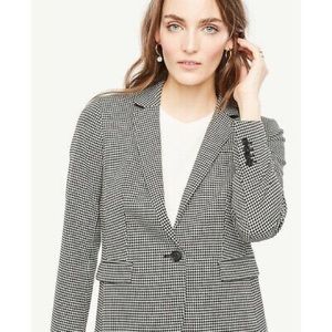Ann Taylor houndstooth jacket